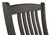 Tyler - Black / Grayish Brown - Dining Uph Side Chair (2/CN) - Slatback