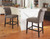 Tripton - Graphite - Upholstered Barstool (2/CN)