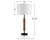 Maliny - Black / Brown - Wood Table Lamp (2/CN)
