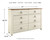 Willowton - Brown / Beige / White - Six Drawer Dresser