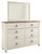 Willowton - Brown / Beige / White - Six Drawer Dresser