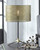 Mance - Gray / Brass Finish - Metal Table Lamp (1/CN)