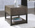 Johurst - Grayish Brown - Rectangular End Table