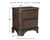 Adinton - Brown - Two Drawer Night Stand
