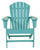 Sundown Treasure - Turquoise - Adirondack Chair