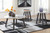 Luvoni - White / Dark Charcoal Gray - Occasional Table Set (3/CN)