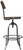 Odium - Brown - Tall Swivel Barstool (2/CN)