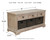 Oslember - Light Brown - Storage Bench