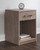 Flannia - Gray - One Drawer Night Stand