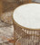 Vernway - White / Gold Finish - Accent Table Set (2/CN)