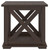 Camiburg - Warm Brown - Square End Table
