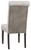 Adinton - Reddish Brown - Dining Uph Side Chair (2/CN) - Uph Back