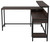 Camiburg - Warm Brown - L-desk With Storage