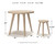 Blariden - Natural - Table Set (5/CN)