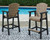 Fairen Trail - Black / Driftwood - Tall Barstool (2/CN)