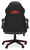 Lynxtyn - Red / Black - Home Office Swivel Desk Chair