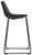 Centiar - Black - Tall Uph Barstool (2/CN)