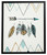 Adaley - Teal / White / Gray - Wall Art