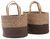 Parrish - Natural / Charcoal - Basket Set (2/CN)