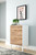 Piperton - Brown / White - Four Drawer Chest