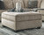 Bovarian - Stone - 3 Pc. - Left Arm Facing Sofa 2 Pc Sectional, Ottoman