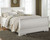 Anarasia - White - 6 Pc. - Dresser, Mirror, Queen Sleigh Bed, Nightstand