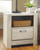 Bellaby - Whitewash - 6 Pc. - Dresser, Mirror, Chest, King Panel Headboard, 2 Nightstands