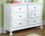 Kaslyn - White - 8 Pc. - Dresser, Mirror, Chest, Twin Panel Bed, 2 Nightstands