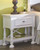 Kaslyn - White - 8 Pc. - Dresser, Mirror, Chest, Twin Panel Bed, 2 Nightstands