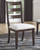 Adinton - Reddish Brown - 7 Pc. - Extension Table, 4 Side Chairs, 2 Upholstered Side Chairs