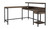 Arlenbry - Gray - 3 Pc. - L-desk With Storage, Bookcase, Swivel Desk Chair