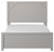 Cottenburg - Light Gray / White - 6 Pc. - Dresser, Mirror, Full Panel Bed, 2 Nightstands