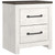 Gerridan - White / Gray - 7 Pc. - Dresser, Mirror, Chest, Full Panel Bed, 2 Nightstands