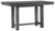 Myshanna - Gray - 6 Pc. - Counter Extension Table, 4 Barstools, Bench