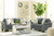 Alessio - Charcoal - 2 Pc. - Sofa, Loveseat