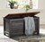 Dashbury - Antique Black / Brown - Storage Trunk