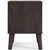 Piperton - Brown / Black - One Drawer Night Stand