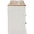 Vaibryn - White / Brown / Beige - Six Drawer Dresser