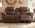 Edmar - Chocolate - 2 Pc. - Power Sofa, Loveseat