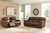 Edmar - Chocolate - 3 Pc. - Power Sofa, Loveseat, Recliner