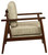 Bevyn - Beige - Accent Chair - Solid Wood Frame