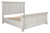 Robbinsdale - Antique White - 6 Pc. - Dresser, Mirror, Chest, King Panel Bed