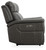 Dendron - Charcoal - Reclining Power Loveseat