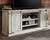 Carynhurst - Whitewash - Extra Large TV Stand