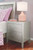 Olivet - Silver - 7 Pc. - Dresser, Mirror, Chest, Twin Panel Bed, 2 Nightstands
