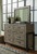 Brennagan - Gray - 8 Pc. - Dresser, Mirror, Chest, Queen Panel Bed, 2 Nightstands