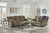 Burkner - Mocha - 3 Pc. - Power Sofa, Loveseat, Rocker Recliner