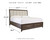 Brueban - Rich Brown - 6 Pc. - Dresser, Mirror, Chest & Queen Panel Bed With 2 Storage Drawers