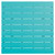 Eisely - Turquoise / White - Square Counter Tbl W/Umb Opt