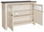 Bolanburg - White / Brown / Beige - Medium TV Stand